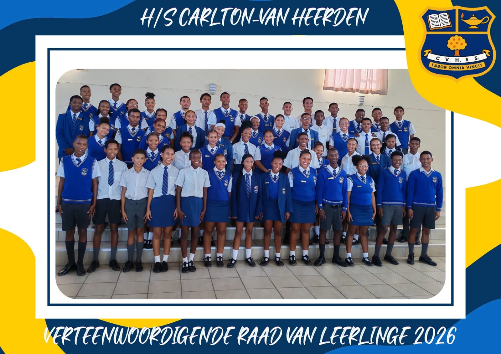 The Carlton van Heerden representative council of learners